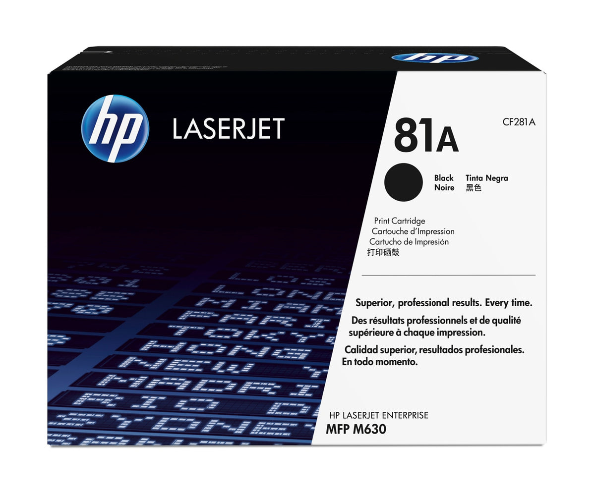 HP Toner 81A / CF281A preto