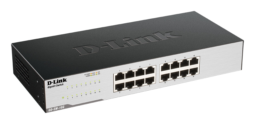Switch de Rede D-Link GO-SW-16G 16xGB Metal - imagem 5