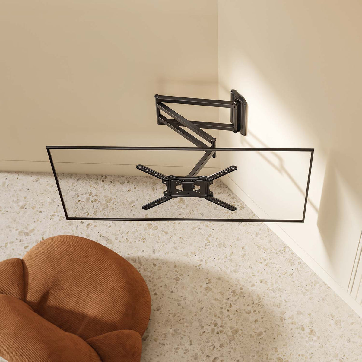 Aisens WT65TSLE-385 suporte de parede giratório/inclinável/nivelado para monitores de TV de 23-65" e TVs / até 35kg