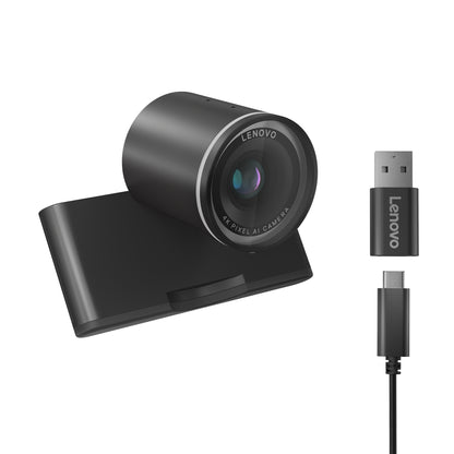 Webcam Lenovo 8 MP 4K Ultra HD USB-C Preto - imagem 6