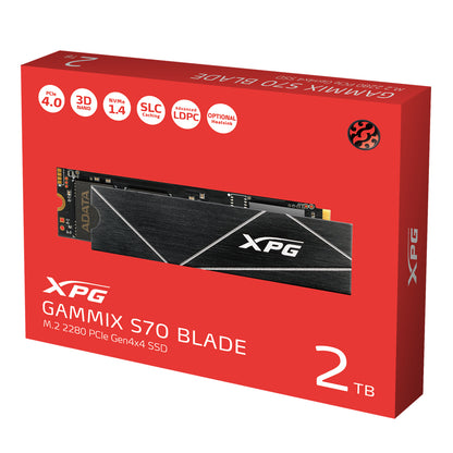 Disco SSD ADATA XPG GAMMIX S70 BLADE 2TB PCIe 4.0 NVMe - imagem 10