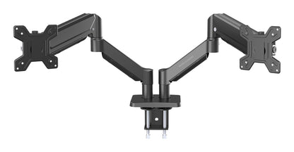 Suporte de Mesa para 2 Monitores Mars Gaming MARM-PRO2/ Girar/ Inclinar/ Rodar/ Amarrar 10kg