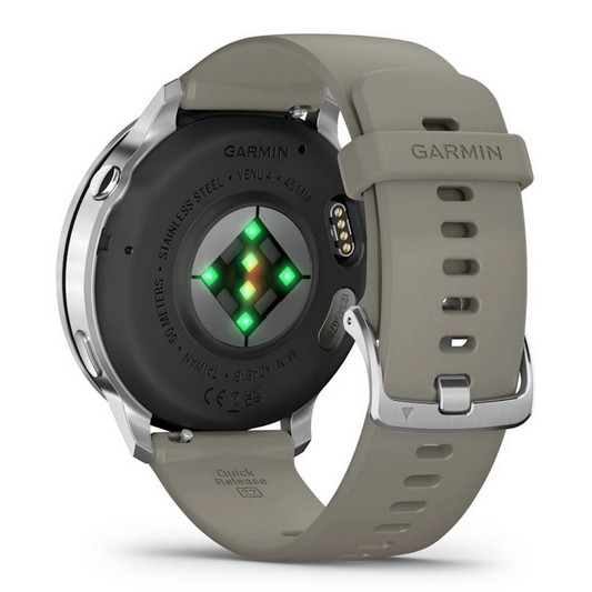 Garmin dispositivo vestível Venu 4 45mm / 010-03014-01 Prateado L