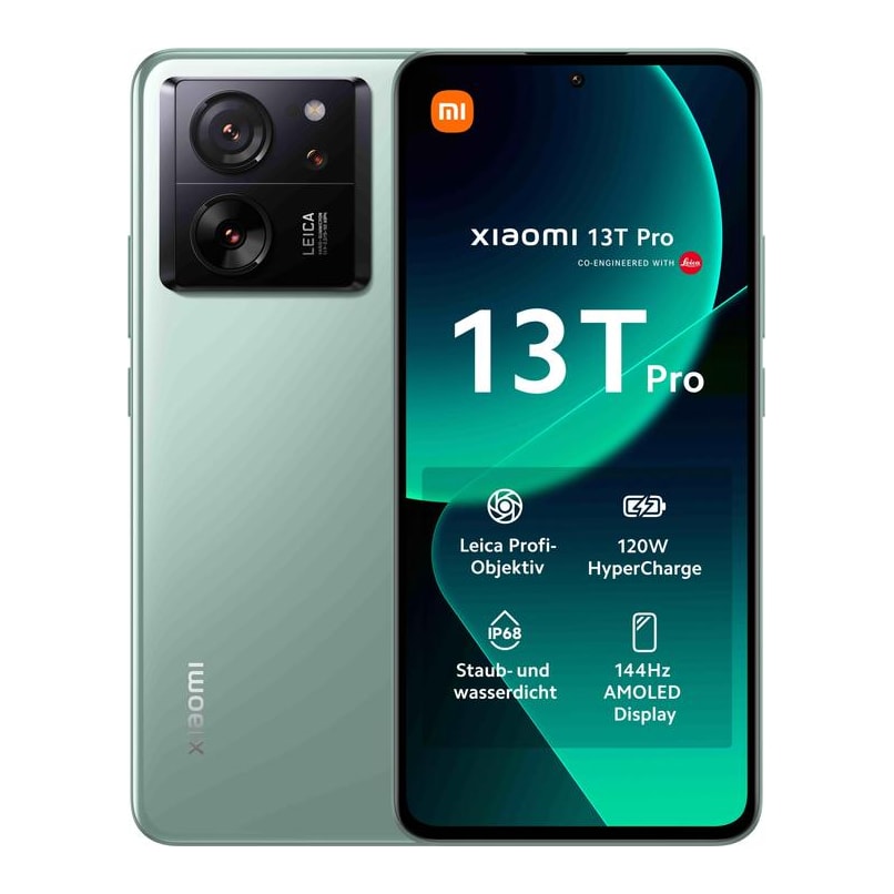 Xiaomi 13T Pro 5G 512GB 12GB Leica Meadow verde EU