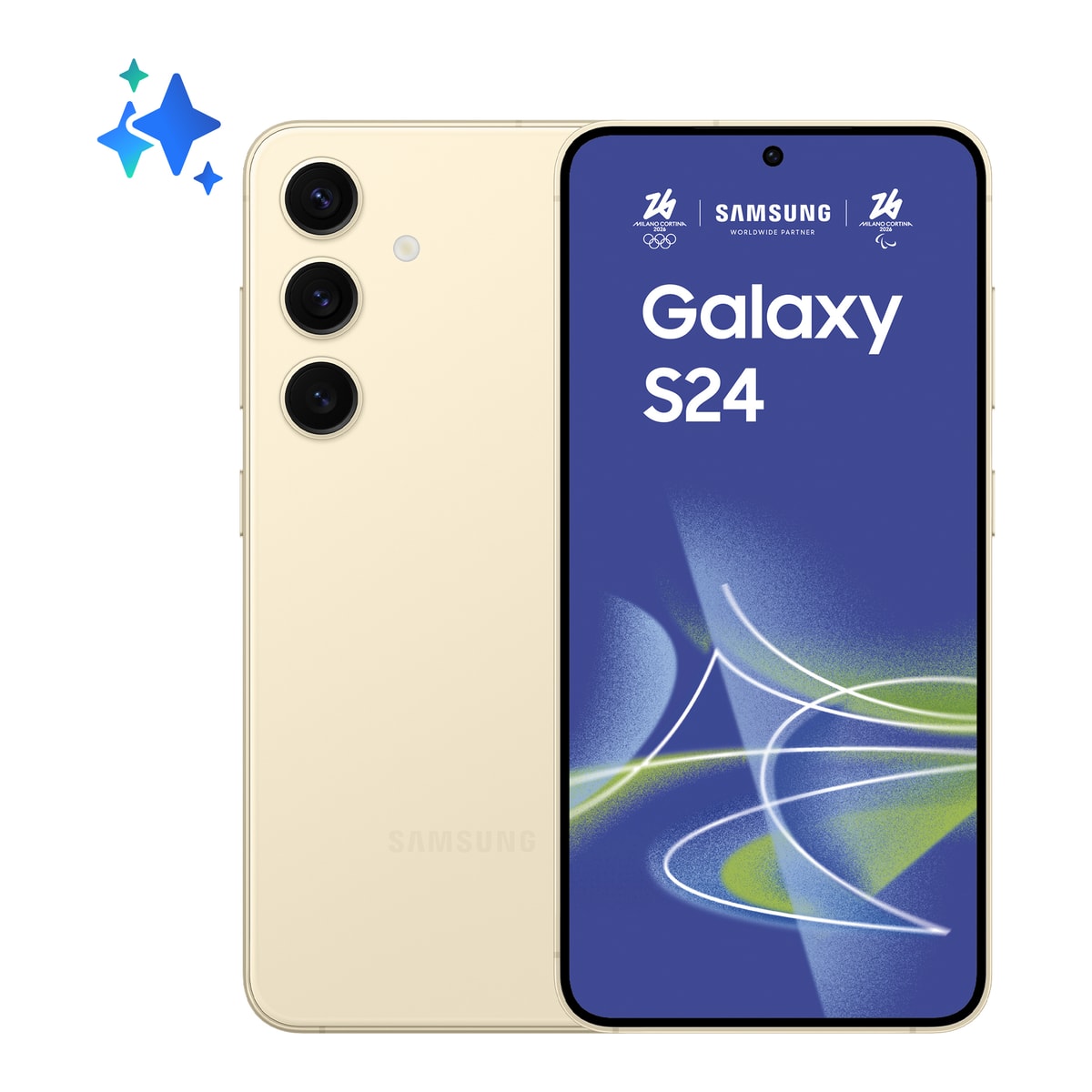 Smartphone Samsung Galaxy S24 5G 8GB RAM 128GB Amber amarelo (SM-S921)