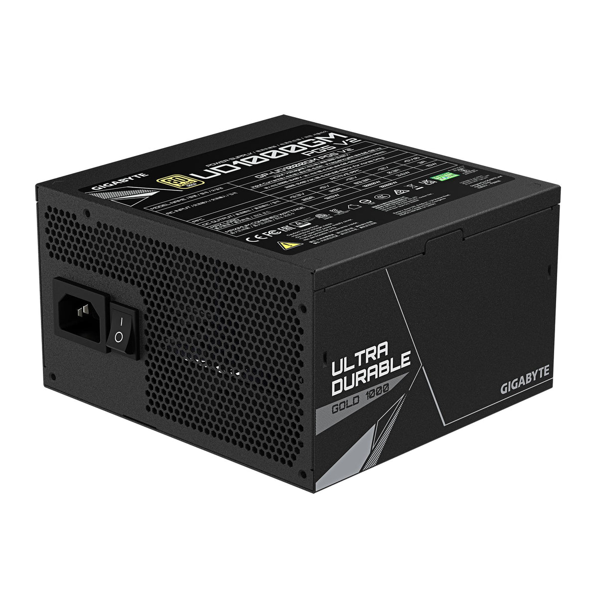 Fonte de Alimentação GIGABYTE UD1000GM PG5 V2 / GP-UD1000GM PG5 V2 preto - imagem 12