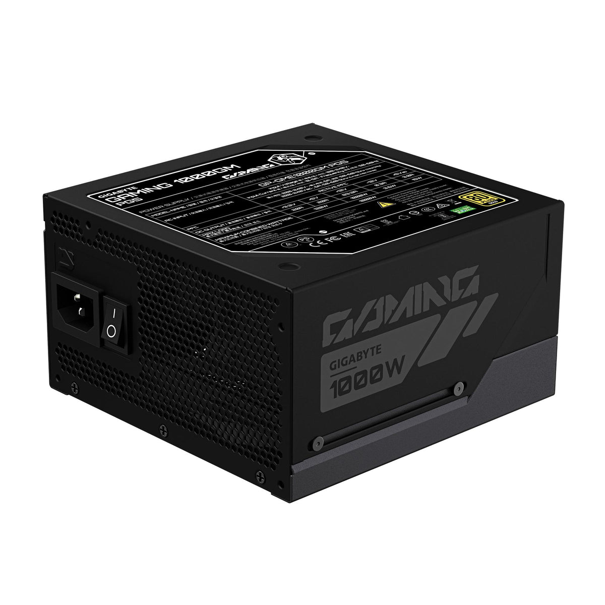 Fonte de Alimentação GIGABYTE Gaming 1000GM PG5 / GP-GME1000GM PG5 preto - imagem 10