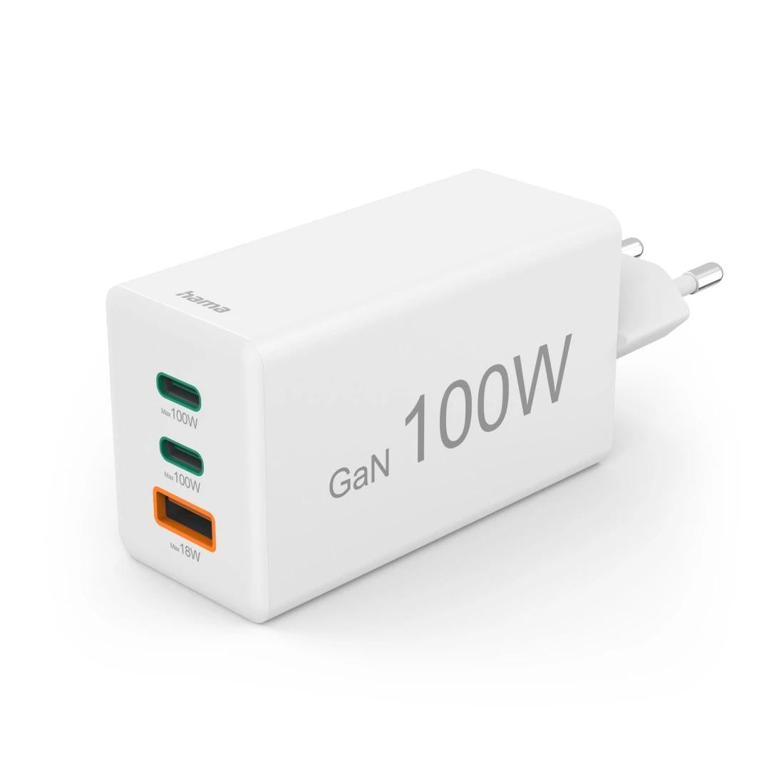 Carregador Hama USB-C USB-A 100W / 00201997 branco - imagem 18