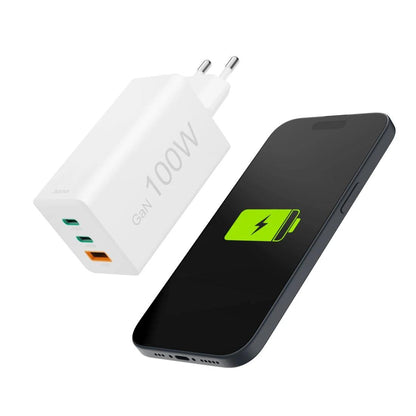 Carregador Hama USB-C USB-A 100W / 00201997 branco - imagem 29