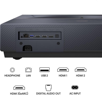 Projetor Hisense 4K Smart Laser Cinema PT1 GMG / 20016800 preto - imagem 27