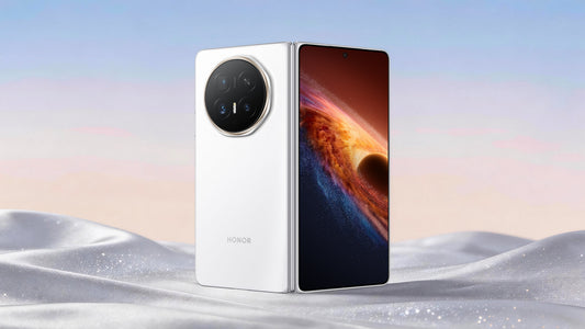 Honor Magic V6 5G 16GB RAM 512GB branco — vista frontal e traseira