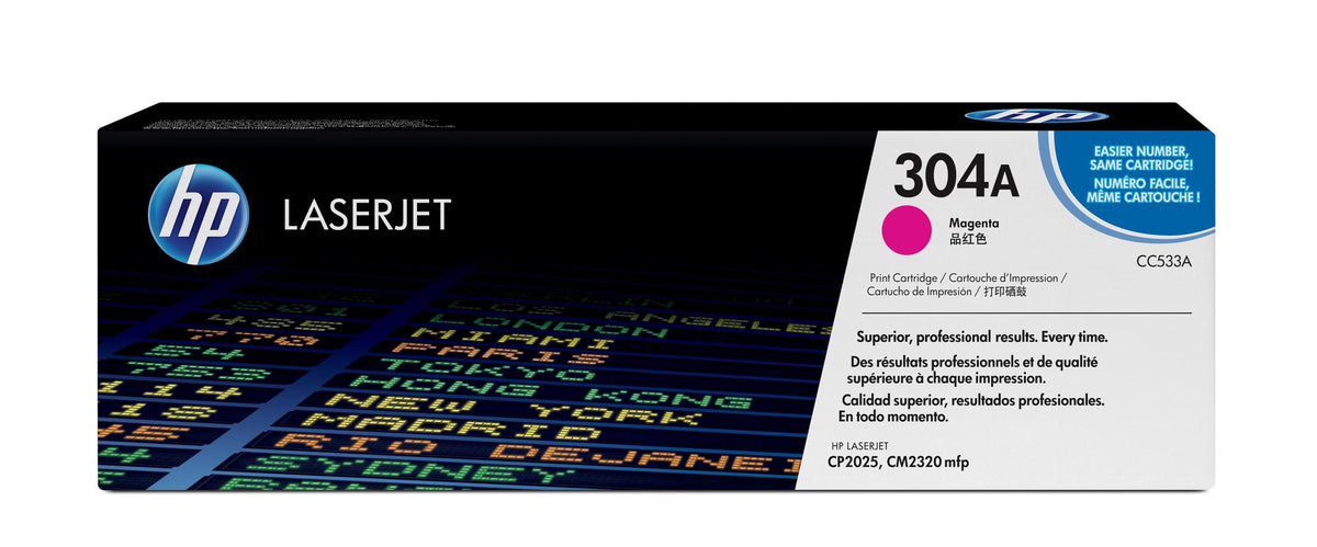 HP Toner 304A / CC533A Magenta Standard - imagem 2