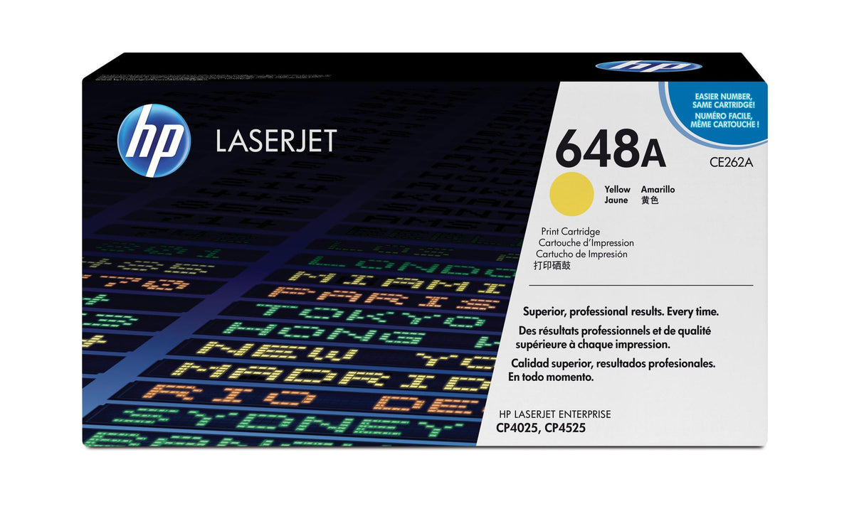 HP Toner 648A / CE262A amarelo Standard - imagem 2