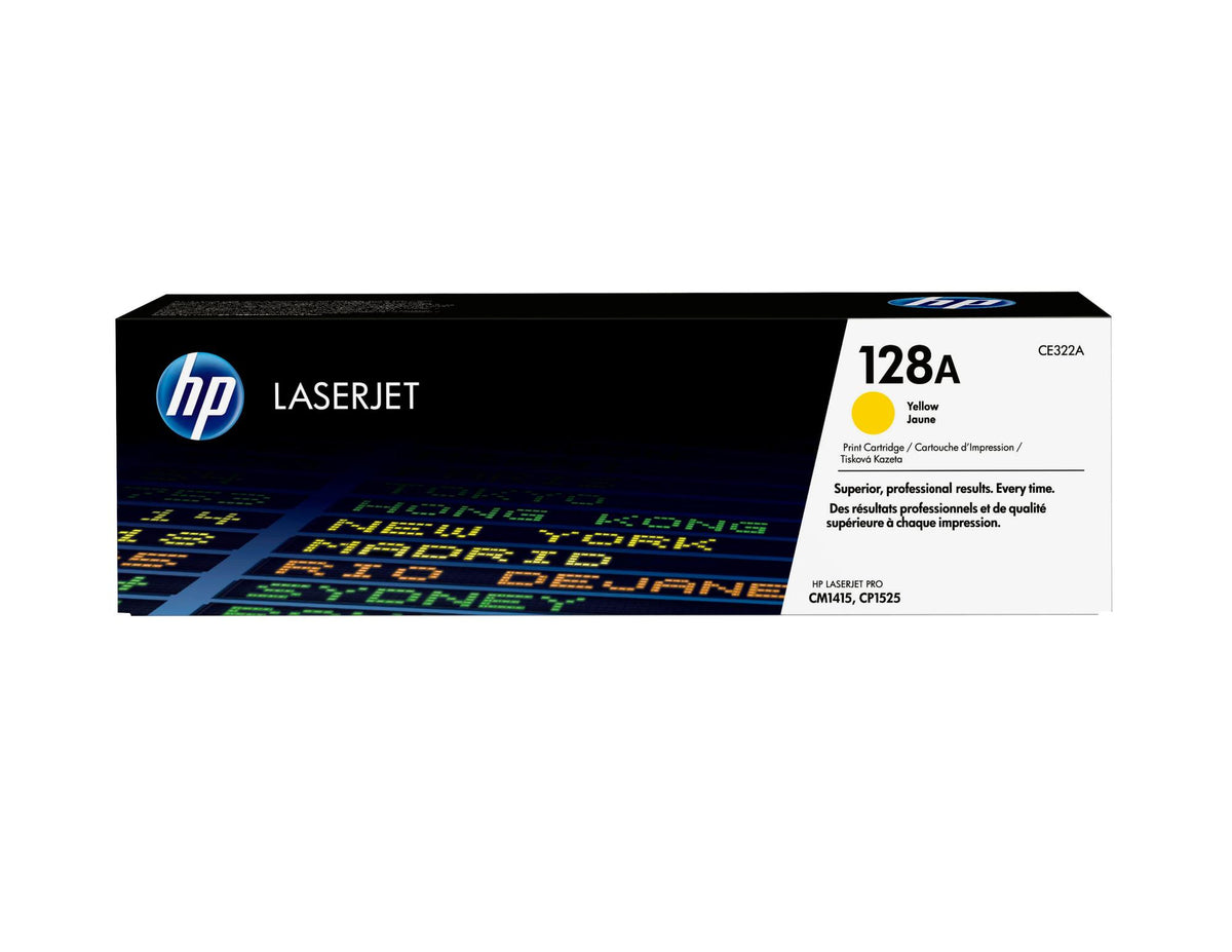 HP Toner 128A / CE322A amarelo Standard - imagem 2