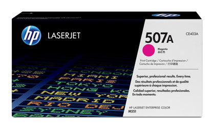 HP Toner 507A / CE403A Magenta Standard - imagem 2