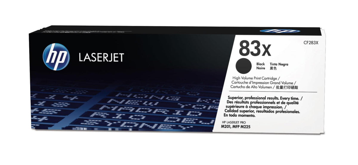 HP Toner 83X / CF283X preto - imagem 2