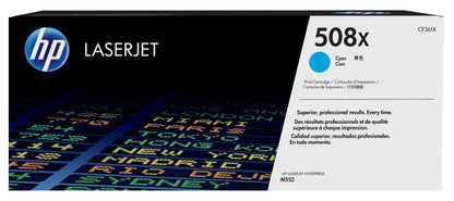 HP Toner 508X / CF361X Cyan Standard - imagem 2