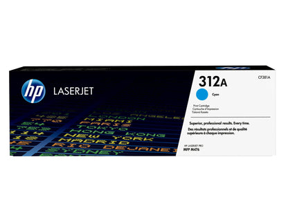 HP Toner 312A / CF381A Cyan Standard - imagem 2