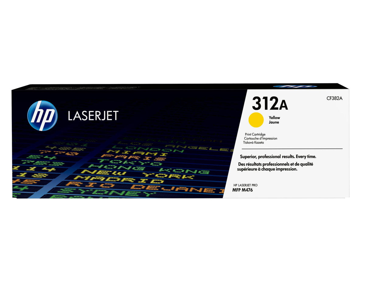 HP Toner 312A / CF382A amarelo Standard - imagem 2