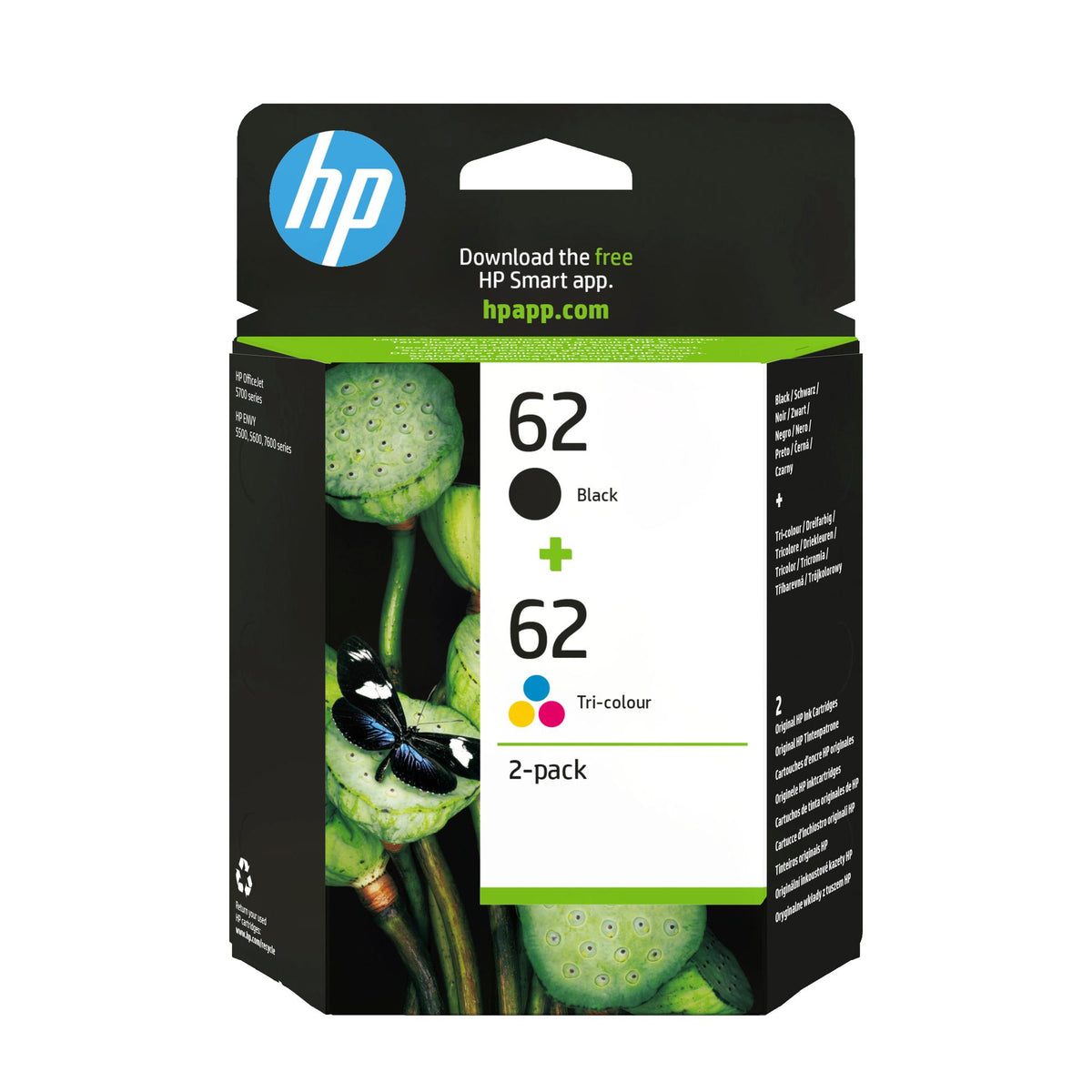 HP Ink 62 / N9J71AE BK,C,M,e Multipack - imagem 2