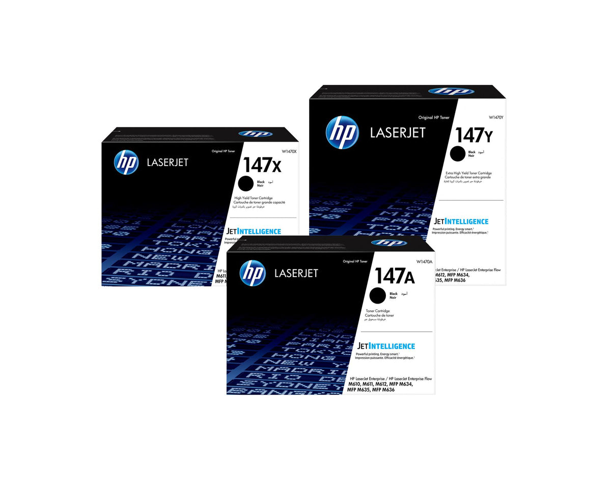 HP Toner 147Y / W1470Y preto XXL - imagem 2