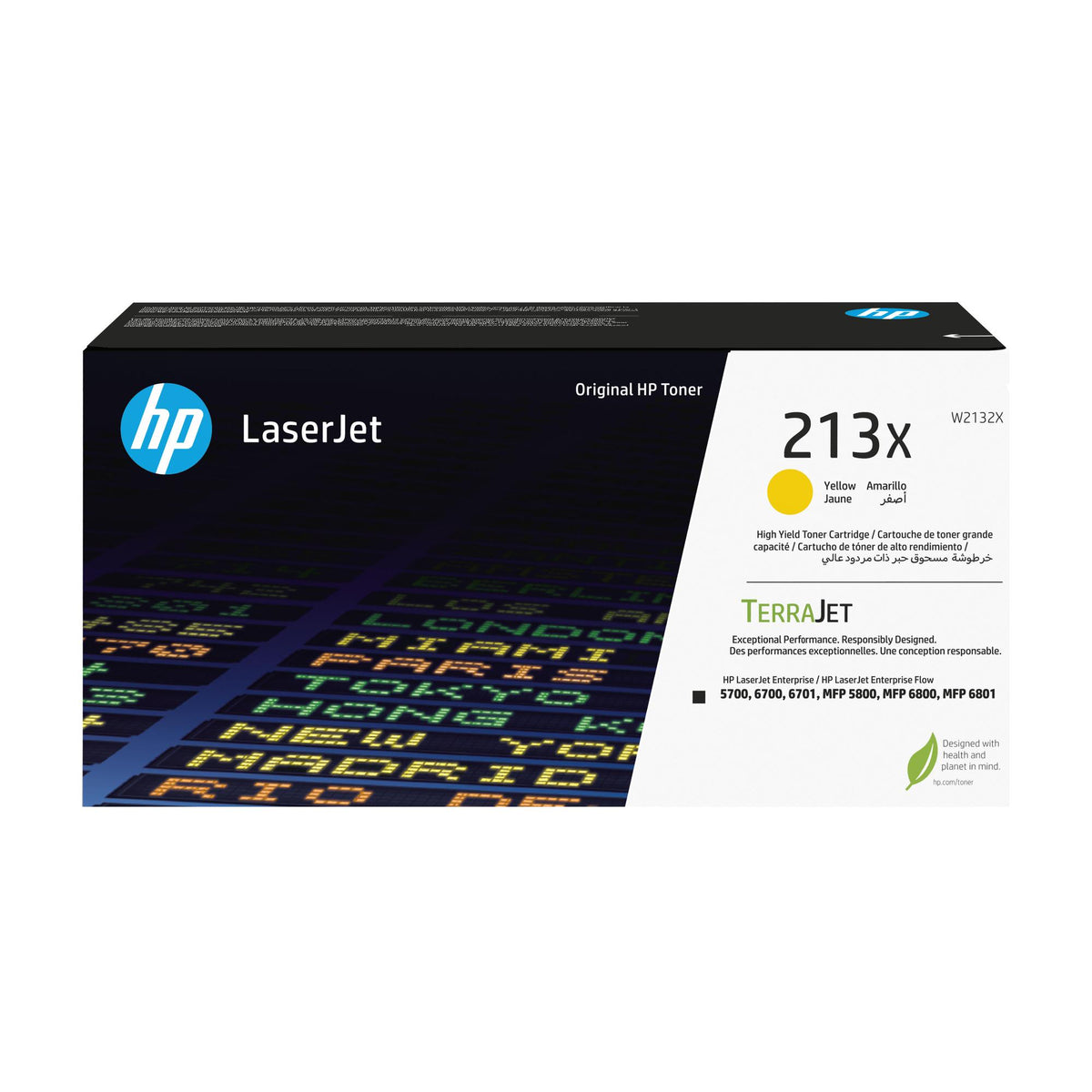 HP Toner 213X / W2132X amarelo - imagem 2