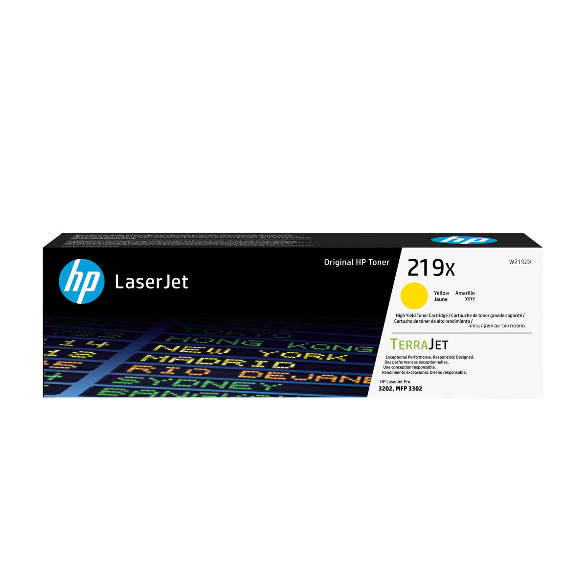 HP Toner 219X / W2192X amarelo XL - imagem 2