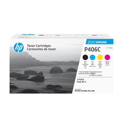 HP Toner CLT-P406C / SU375A BK,C,M,e Multipack - imagem 2