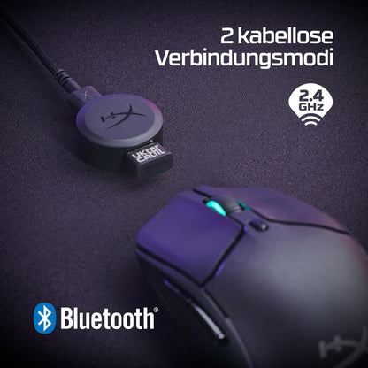 Rato HyperX Pulsefire Haste 2 / 6N0B0AA preto - imagem 14