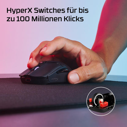 Rato HyperX Pulsefire Haste 2 Mini / 7D388AA preto S - imagem 15