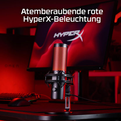 Microfone HyperX QuadCast 2 / 872V1AA preto - imagem 14