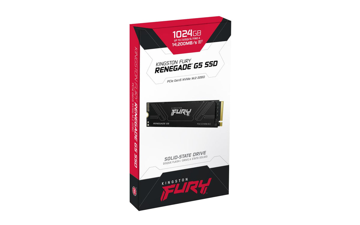 Disco SSD Kingston M.2 Fury Renegade 5.0 1024GB / SFYR2S/1T0 - imagem 10