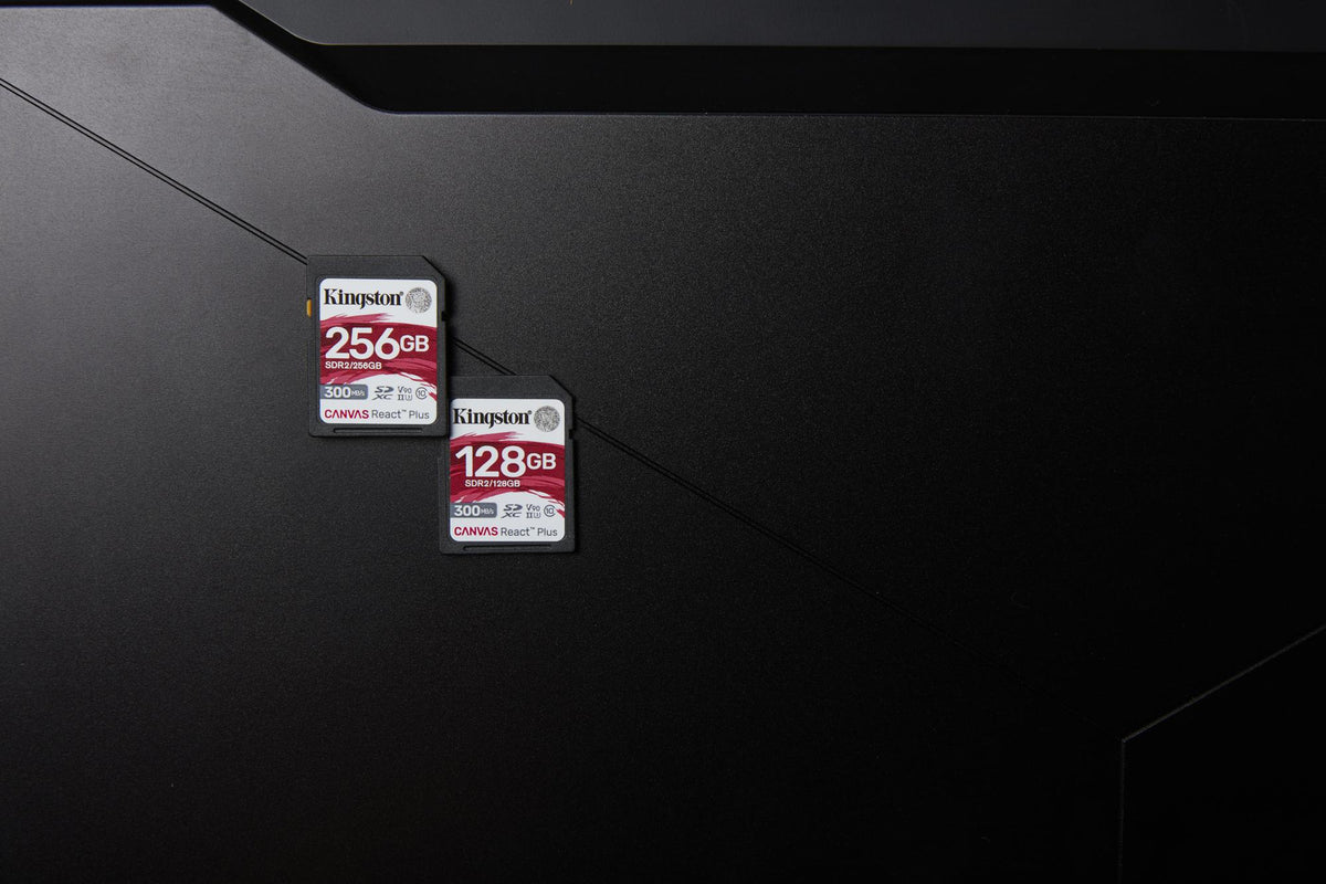 Cartão de Memória Kingston Cartão SD Canvas React Plus 256GB V90 / SDR2/256GB preto - imagem 12