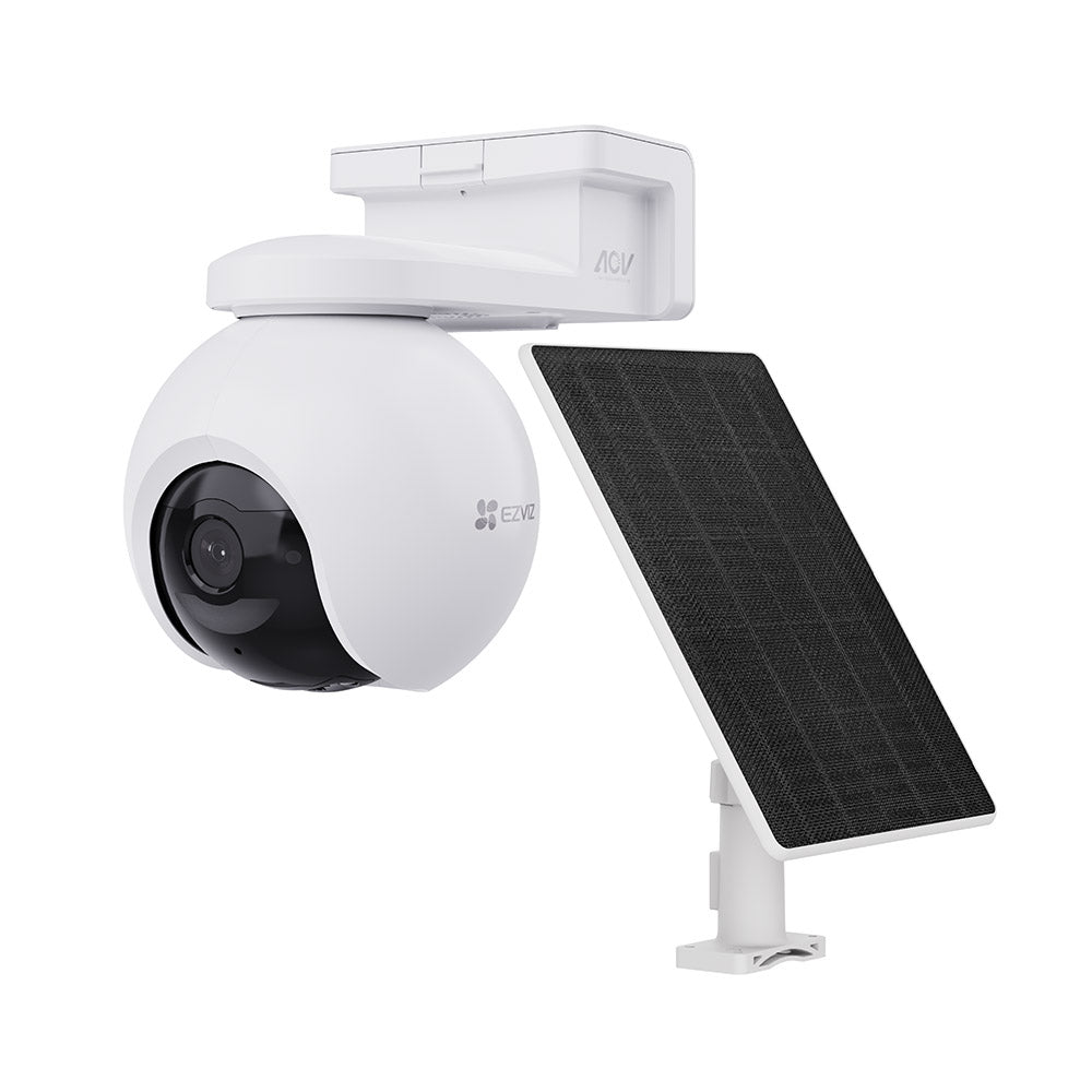 Câmara exterior PT 4K com bateria WiFi 6 & 4G kit solar