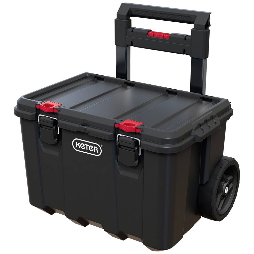 Caixa de ferramentas KETER 250927 Stack n Roll (vazia) Preta