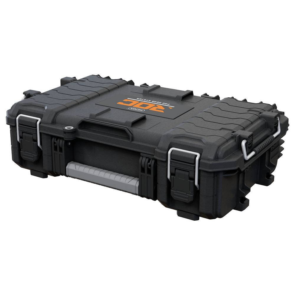 Conjunto de caixa de ferramentas KETER 256982 ROC PRO em plástico preto