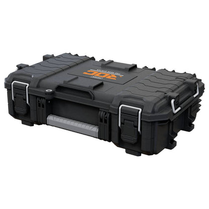 Conjunto de caixa de ferramentas KETER 256982 ROC PRO em plástico preto