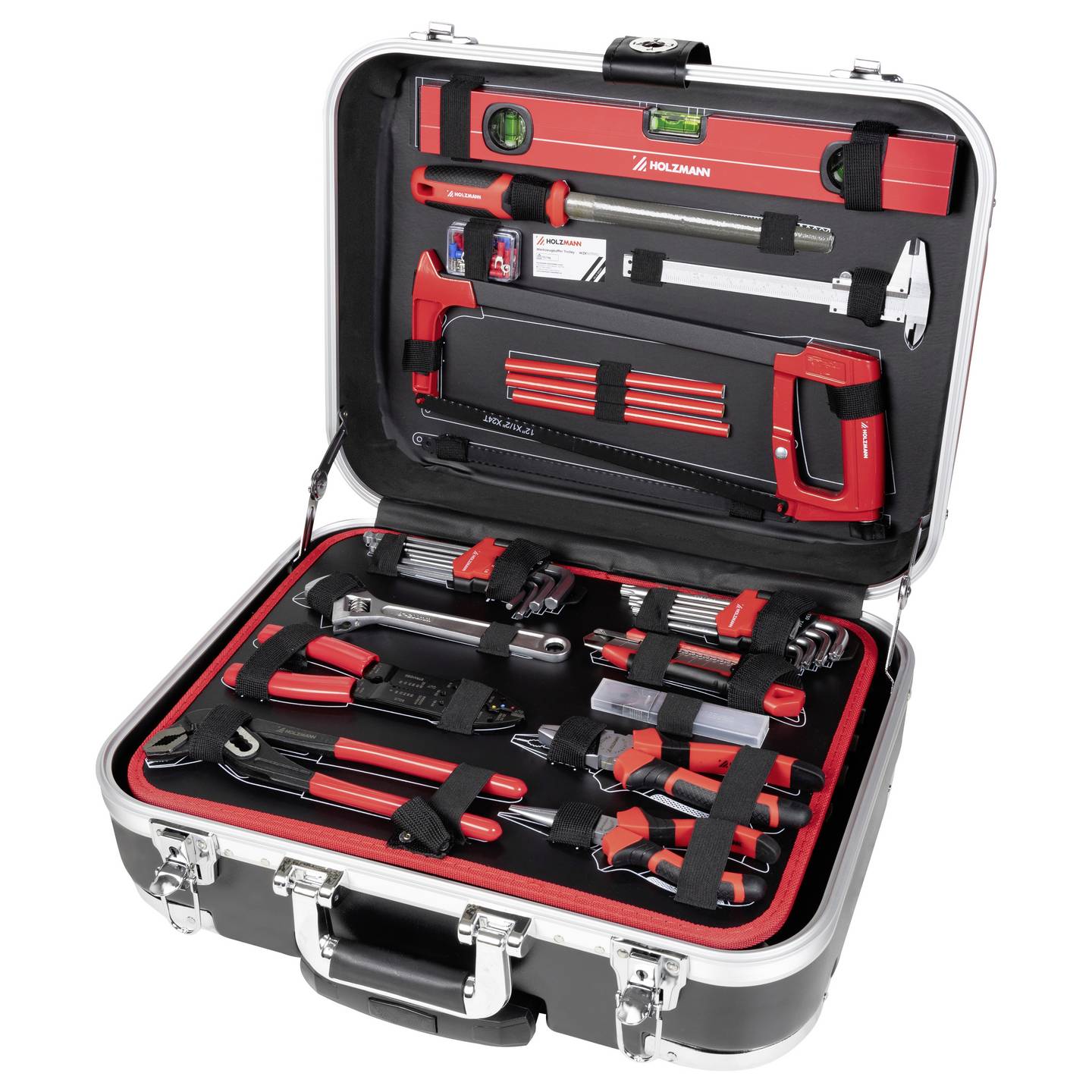 Holzmann Maschinen WZK167PRO Caixa de ferramentas profissional