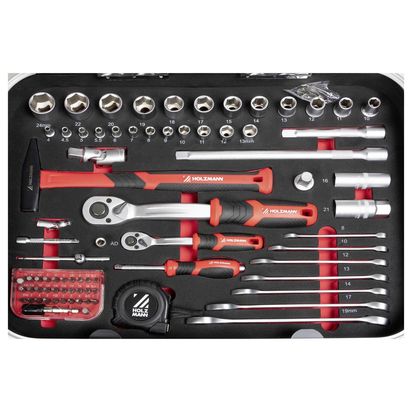 Holzmann Maschinen WZK167PRO Caixa de ferramentas profissional