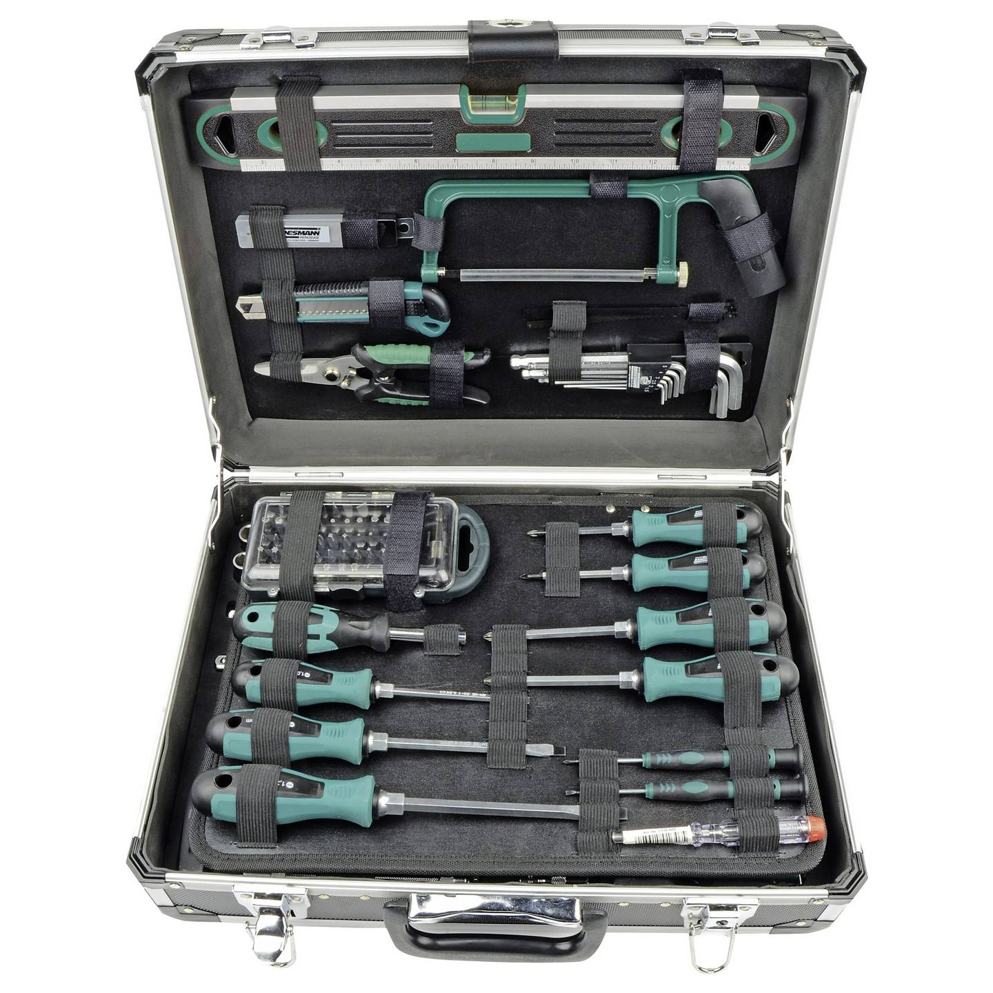 Brüder Mannesmann M29078 para bricolagem, 160 peças, 454 x 350 x 135 mm