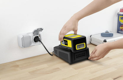 Pilha Kärcher Battery Power 36/25 Starter Kit / 2.445-064.0 preto, amarelo - imagem 5