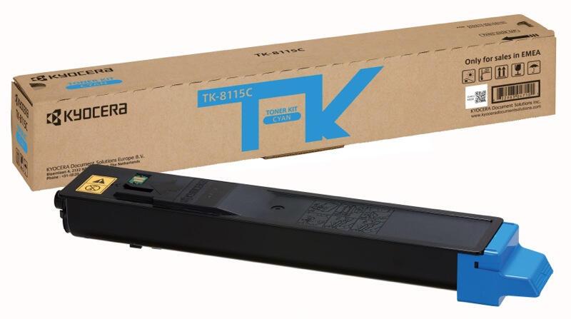 KYOCERA Toner TK-8115C / 1T02P3CNL0 Cyan - imagem 2