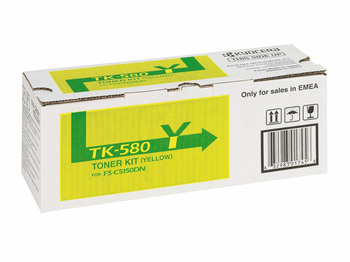 KYOCERA Toner TK-580Y / 1T02KTANL0 amarelo Standard - imagem 3