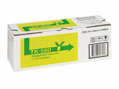 KYOCERA Toner TK-580Y / 1T02KTANL0 amarelo Standard - imagem 3