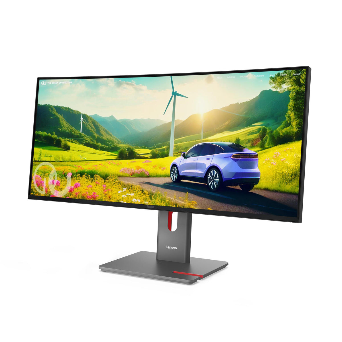 Monitor Lenovo P34WD-40 / 64ADGAT1EU preto - imagem 13