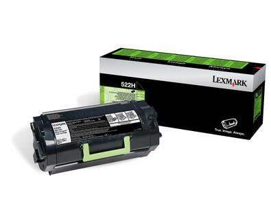 Lexmark Toner 522H / 52D2H00 preto XL
