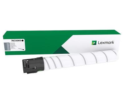Lexmark Toner 76C00K0 / 76C00K0 preto Standard