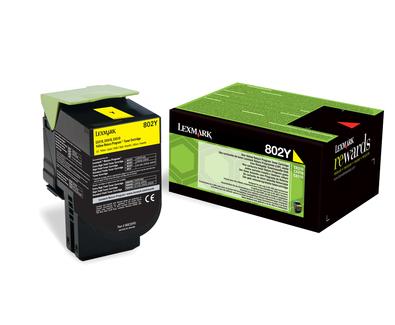 Lexmark Toner 802Y / 80C20Y0 amarelo Standard