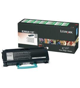 Lexmark Toner E260A11E preto Standard