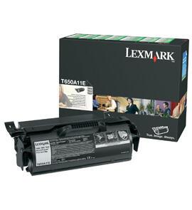 Lexmark Toner T650A11E preto Standard